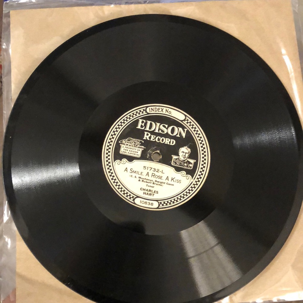 Vintage Edison Record 1910-20s 10888